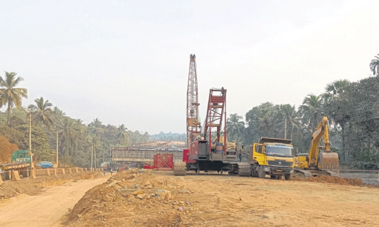 Bantwal: ಕಲ್ಲಡ್ಕ ಫ್ಲೈಓವರ್‌; ಪೂರ್ಣತೆಯತ್ತ; ಕಾಂಕ್ರೀಟ್‌ ಕಾಮಗಾರಿ ಪ್ರಗತಿ