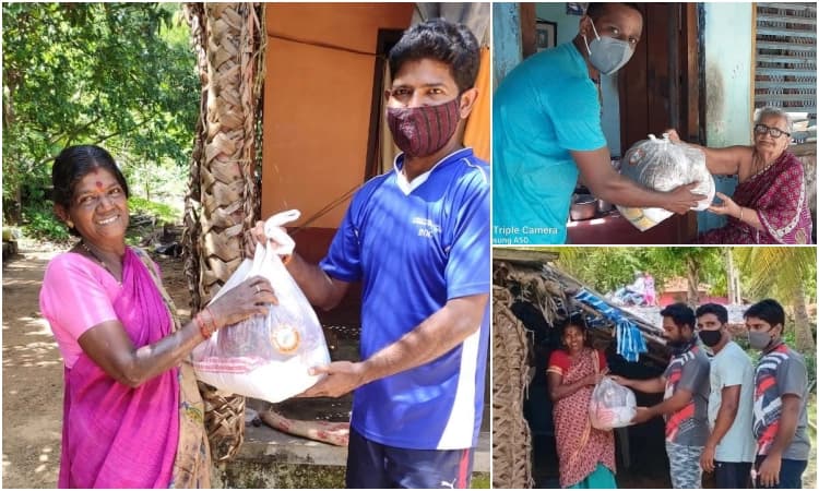  ತೆಕ್ಕಟ್ಟೆಯ ಬಡ ಜನರಿಗೆ ಫುಡ್ ಕಿಟ್ ವಿತರಿಸಿದ ನೆನಪು ಟ್ರಸ್ಟ್