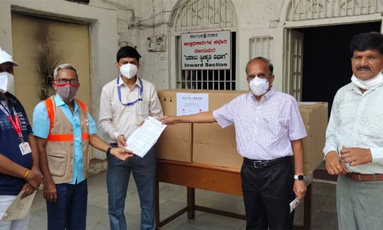 ದಾನಿಗಳಿಂದ ಸ್ವೀಕರಿಸಿದ ಆಕ್ಸಿಜನ್ ಕಾನ್ಸಂಟ್ರೇಟರ್ ಸರ್ಕಾರಿ ಆಸ್ಪತ್ರೆಗಳಿಗೆ ಹಂಚಿಕೆ