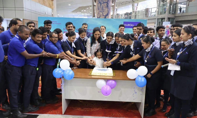 Inaugural flight: ಮಂಗಳೂರು – ಅಬುಧಾಬಿ ಮಧ್ಯೆ ಇಂಡಿಗೋ ವಿಮಾನ ಆರಂಭ