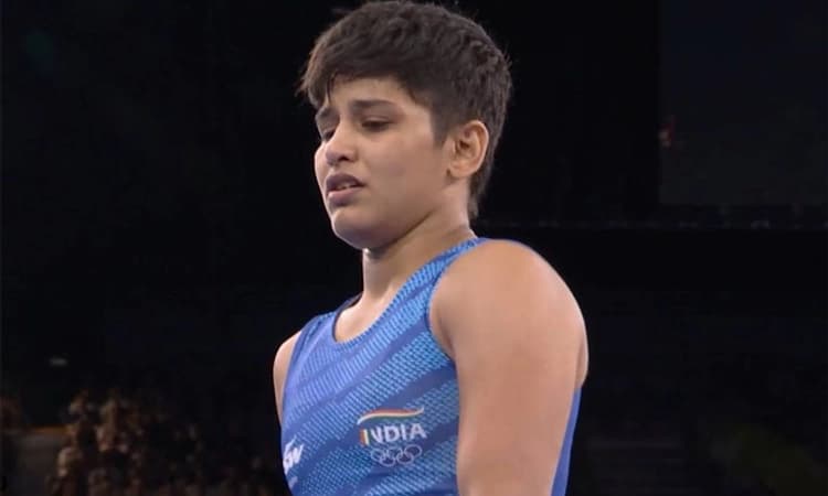 Olympic controversy ಬಳಿಕ ಭಾರತಕ್ಕೆ ಮರಳಿರುವ ಅಂತಿಮ್‌ ಪಂಘಲ್‌