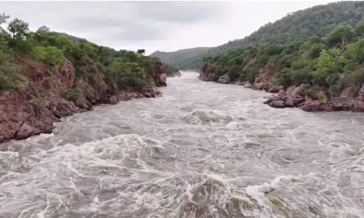 Ramanagara; ತುಂಬಿ ಹರಿಯುತ್ತಿದೆ ಕಾವೇರಿ; ಬೊಮ್ಮಸಂದ್ರ ಗ್ರಾಮಕ್ಕೆ ಸಂಪರ್ಕ ಕಡಿತ