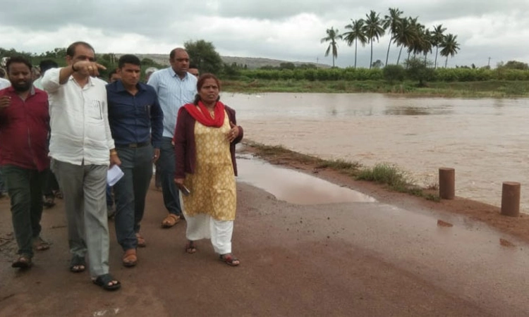 Kulgeri Cross; ಮಲಪ್ರಭಾ ನದಿ ಪಾತ್ರದ ಗ್ರಾಮಗಳಿಗೆ ಪ್ರವಾಹದ ಭೀತಿ