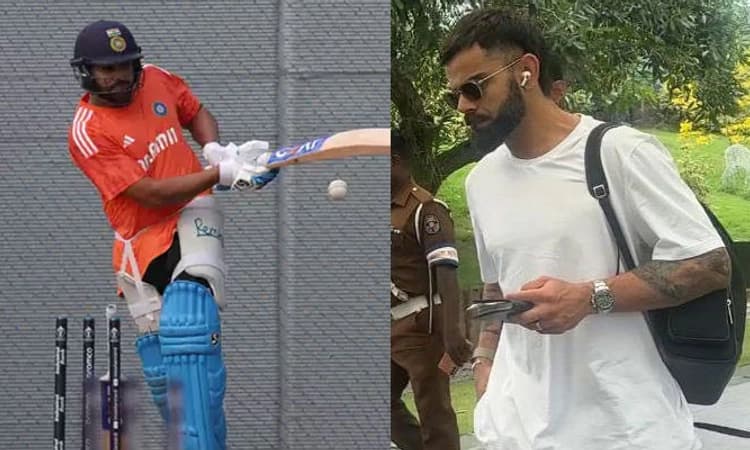 ODI Series: ಲಂಕಾಗೆ ಬಂದಿಳಿದ ರೋಹಿತ್ ಶರ್ಮಾ, ವಿರಾಟ್ ಕೊಹ್ಲಿ; ಅಭ್ಯಾಸ ಆರಂಭ