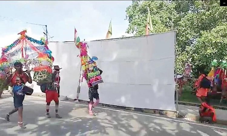 Uttara Khand; ಕನ್ವರ್‌ ಯಾತ್ರೆ: ಮಸೀದಿಗೇ ಪರದೆ ಹಾಕಿದ ಹರಿದ್ವಾರ ಆಡಳಿತ!