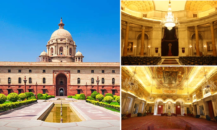 Rashtrapati Bhavan: ರಾಷ್ಟ್ರಪತಿ ಭವನದ ದರ್ಬಾರ್ ಹಾಲ್ ಮತ್ತು ಅಶೋಕ ಹಾಲ್​ಗೆ ನೂತನ ಹೆಸರು