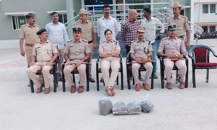 Siruguppa: ಅಕ್ರಮ ಗಾಂಜಾ; 2 ದ್ವಿಚಕ್ರ ವಾಹನ ವಶ, 5 ಆರೋಪಿಗಳ ಬಂಧನ