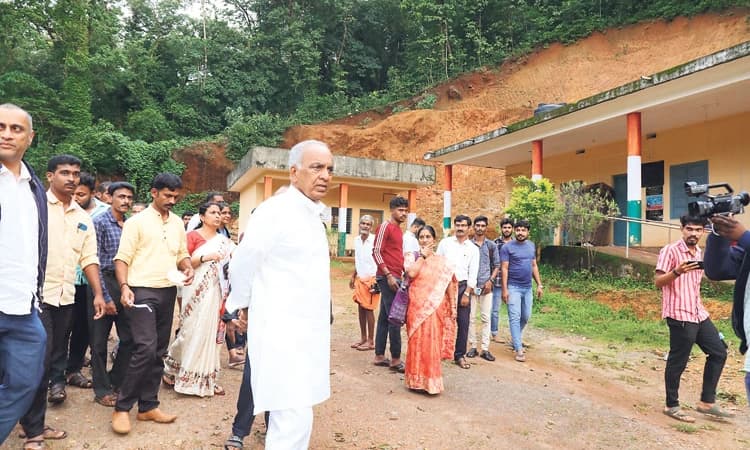 Kodagu: ಮಳೆಹಾನಿ ಪರಿಶೀಲಿಸಿದ ಬೋಸರಾಜು