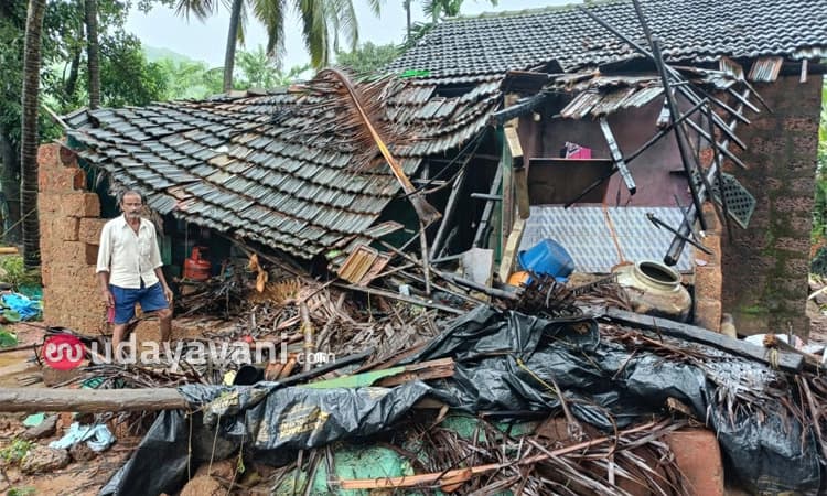 Ankola ಗಂಗಾವಳಿ ತಟದಲ್ಲಿ ಬದುಕು ಕಸಿದ ಗುಡ್ಡ