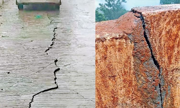 Charmadi Ghat: ತಡೆಗೋಡೆ ಅಪಾಯದಲ್ಲಿ: ಕೊಚ್ಚಿ ಹೋಗುತ್ತಿರುವ ಮಣ್ಣು