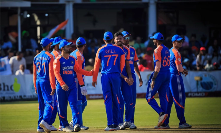 T20 ಸರಣಿ ಸಮಬಲ: ಜಿಂಬಾಬ್ವೆ ವಿರುದ್ಧ 100 ರನ್ ಗಳ ಅಮೋಘ ಜಯ ಸಾಧಿಸಿದ ಭಾರತ