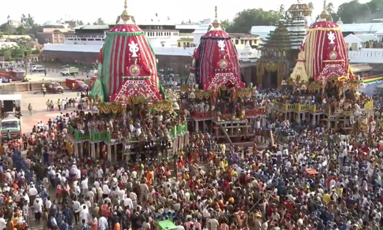 Puri ಜಗದ್ವಿಖ್ಯಾತ ಜಗನ್ನಾಥ ರಥಯಾತ್ರೆ ಆರಂಭ; ಸಾಕ್ಷಿಯಾದ ರಾಷ್ಟ್ರಪತಿ ದ್ರೌಪದಿ ಮುರ್ಮು