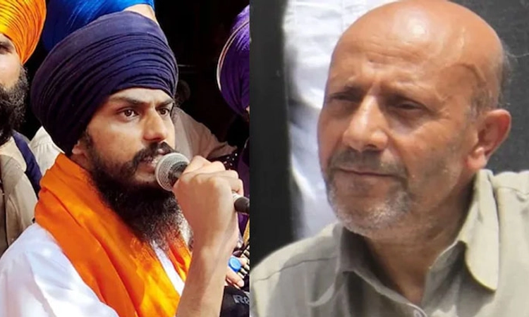 Sworn in; ಜೈಲಲ್ಲಿದ್ದೇ ಆಯ್ಕೆ ಆಗಿದ್ದ ಅಮೃತ್‌ಪಾಲ್‌, ರಶೀದ್‌ ಸಂಸದರಾಗಿ ಪ್ರಮಾಣ