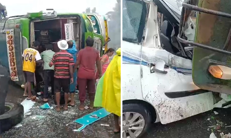 Shivamogga: ಕಾರಿನ ಮೇಲೆ ಮಗುಚಿ ಬಿದ್ದ ಬಸ್… ಕಾರು ಚಾಲಕ ಸ್ಥಳದಲ್ಲೇ ಮೃತ್ಯು