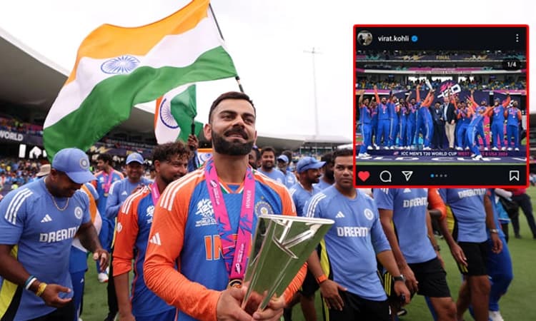 Virat Kohli; ದಾಖಲೆ ಬರೆಯಿತು ವಿರಾಟ್ ಕೊಹ್ಲಿ ಅವರ ಈ ಇನ್ಸ್ಟಾಗ್ರಾಮ್ ಪೋಸ್ಟ್