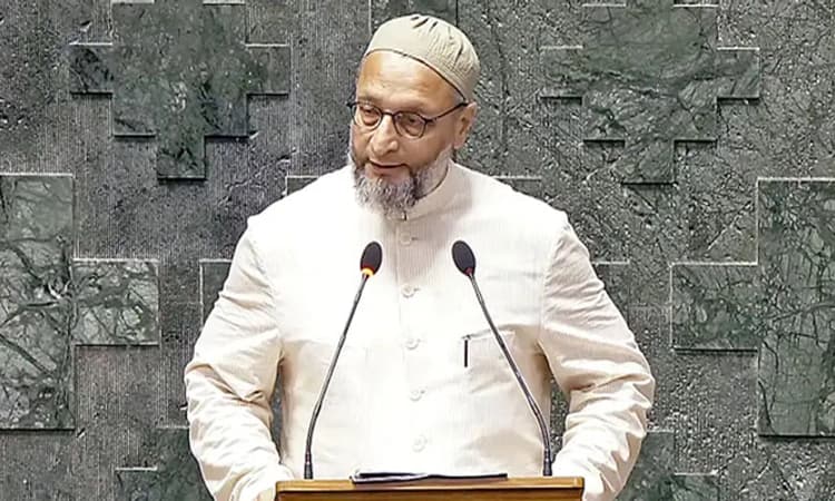 Asaduddin Owaisi; ಸದನದಲ್ಲಿ ಪ್ಯಾಲೆಸ್ತೀನ್ ಪರ ಘೋಷಣೆ ಕೂಗಿದ ಓವೈಸಿ; ಬಿಜೆಪಿ ಆಕ್ಷೇಪ