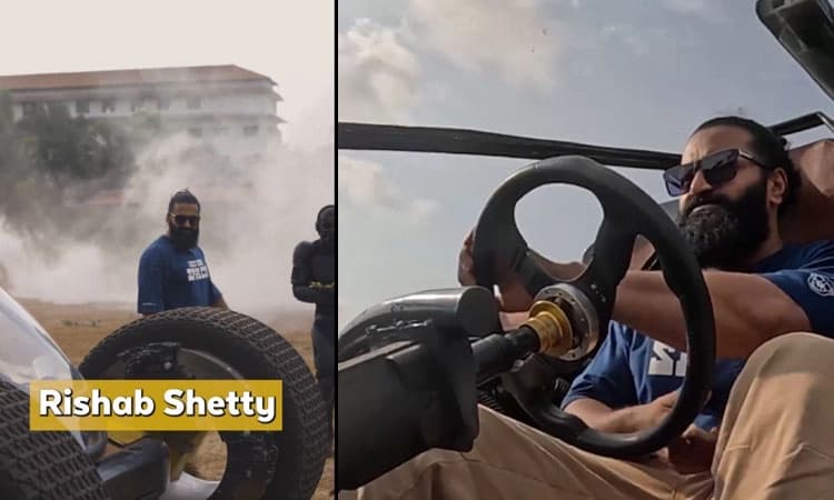 Tollywood: ʼಕಲ್ಕಿ 2898 ADʼಯ ಪ್ರಭಾಸ್‌ ʼಬುಜ್ಜಿʼ ಸವಾರಿ ಮಾಡಿದ ರಿಷಬ್‌ ಶೆಟ್ಟಿ