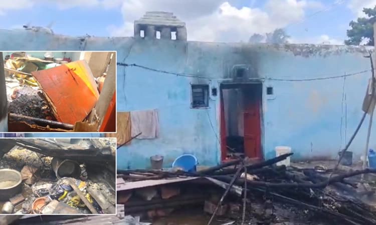 Mudhol: ಸಿಲಿಂಡರ್ ಸ್ಫೋಟಗೊಂಡು ಹಾರಿ ಹೋದ ಮನೆಯ ಮೇಲ್ಛಾವಣಿ… ತಪ್ಪಿದ ಅನಾಹುತ