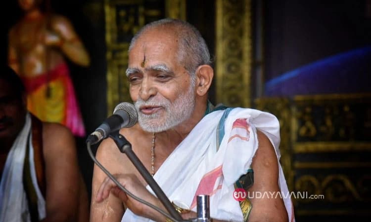 ರಾಮ ನಿರ್ಯಾಣದ ಪ್ರವಚನಗೈಯುತ್ತಲೇ ಮೋಕ್ಷಯಾನ ಕೈಗೊಂಡ ದ್ವೈತ ವೇದಾಂತ ವಿಚಕ್ಷಣ