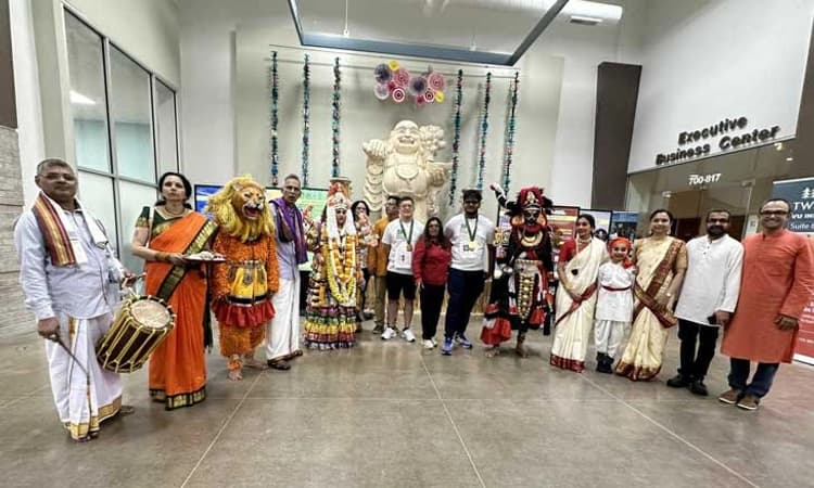 Desi Swara: ಏಷ್ಯಾ ಹೆರಿಟೇಜ್‌ ಫೆಸ್ಟ್‌: ಮಹಿಷ ಮರ್ದಿನಿ ಯಕ್ಷಗಾನ