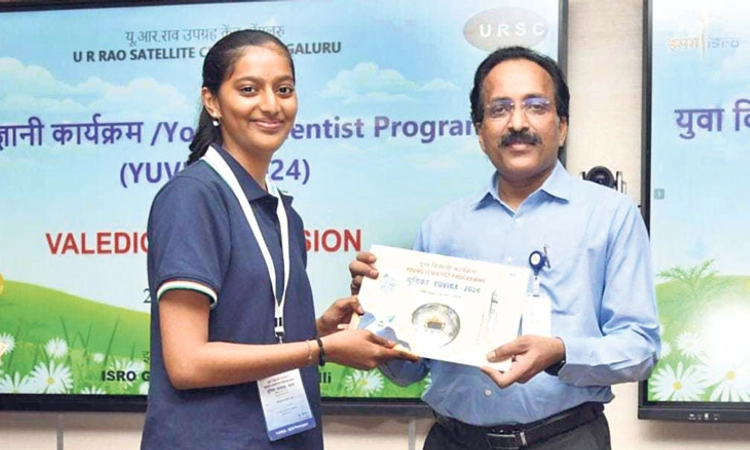 ISRO ವಿಜ್ಞಾನಿ ಕಾರ್ಯಕ್ರಮ: ಮೌಲ್ಯಾ ವೈ.ಆರ್‌. ಜೈನ್‌ ಭಾಗಿ