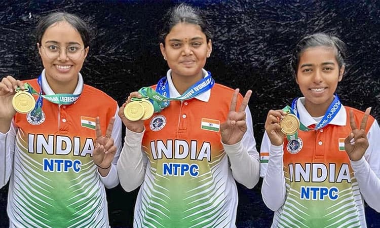 Archery World Cup Stage 2: ವನಿತಾ ಕಾಂಪೌಂಡ್‌ ತಂಡಕ್ಕೆ ಬಂಗಾರ