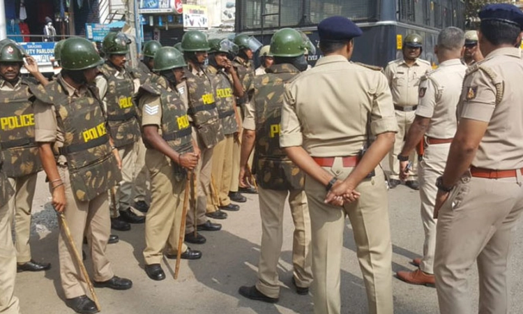 Channagiri; ಕಸ್ಟಡಿಯಲ್ಲಿದ್ದ ಆರೋಪಿ ಸಾವು ಪ್ರಕರಣ; ಚನ್ನಗಿರಿಯಲ್ಲಿ ಬಿಗಿ ಬಂದೋಬಸ್ತ್
