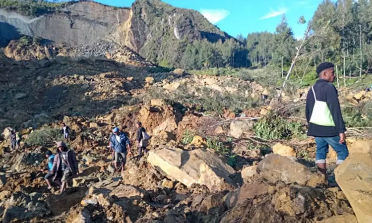Papua New Guinea; ಭಾರೀ ಭೂಕುಸಿತದಿಂದ 100 ಕ್ಕೂ ಹೆಚ್ಚು ಜನರು ಸಾವು: ವರದಿ