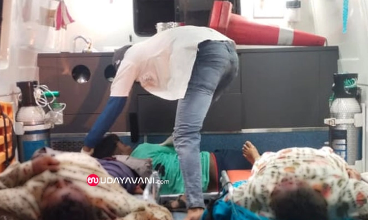 Ranebennur; ತಿರುಪತಿಗೆಂದು ಹೋಗುತ್ತಿದ್ದವರ ಕಾರು ಪಲ್ಟಿ; ನಾಲ್ವರು ಸಾವು, ಆರು ಮಂದಿಗೆ ಗಾಯ