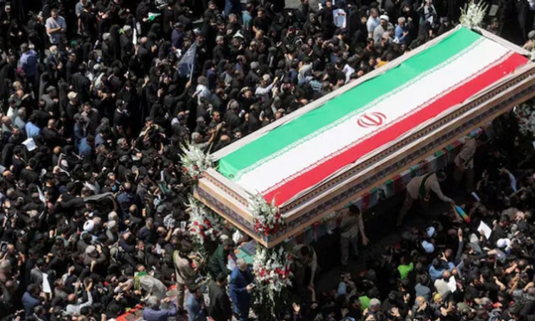 Iran; ರೈಸಿ ಅಂತ್ಯಕ್ರಿಯೆಯಲ್ಲಿ ಹಮಾಸ್, ಹೌತಿ, ತಾಲಿಬಾನ್ ನಾಯಕರು ಭಾಗಿ