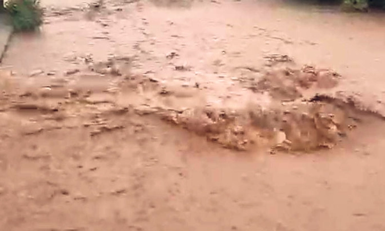 Rain ಕೊಡಗಿನಲ್ಲಿ ಉತ್ತಮ ಮಳೆ: ಅಂಗಡಿ, ಮನೆಗಳಿಗೆ ನುಗ್ಗಿದ ನೀರು