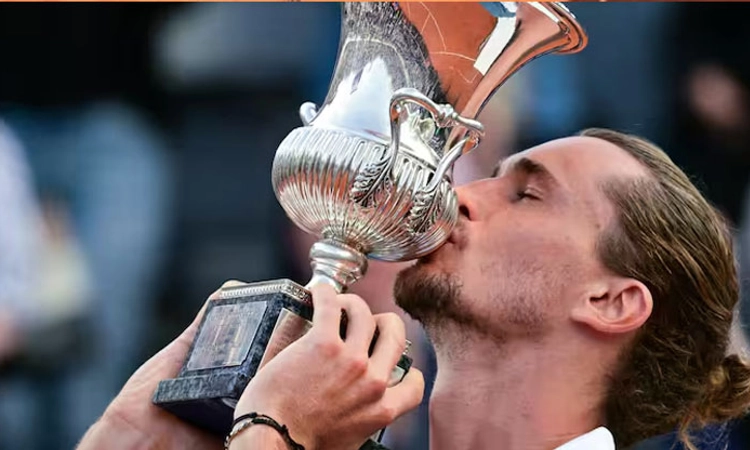 Alexander Zverev ರೋಮನ್‌ ಕಿಂಗ್‌: ಜೆರ್ರಿ ವಿರುದ್ಧ 6-4, 7-5 ಜಯ