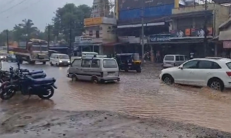 Heavy rain ಕಾಫಿನಾಡಲ್ಲಿ ಮುಂದುವರಿದ ಗಾಳಿ- ಮಳೆ ಅಬ್ಬರ: ಜನಜೀವನ ಅಸ್ತವ್ಯಸ್ತ
