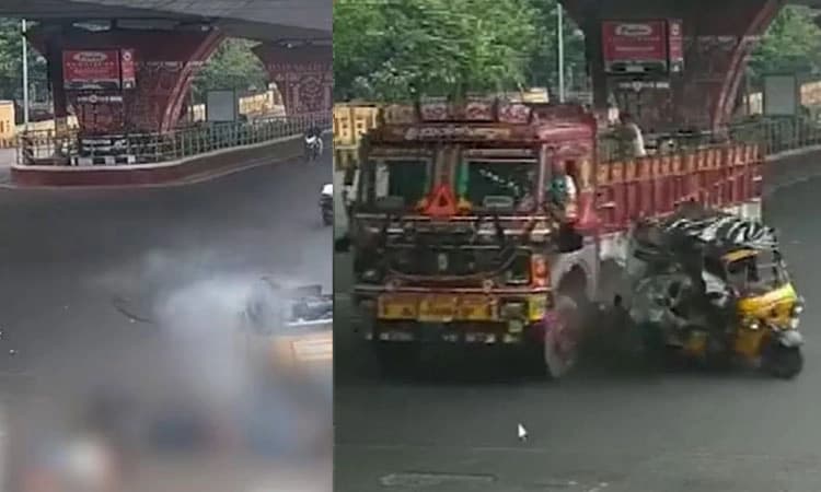 Visakhapatnam: ಆಟೋ – ಟ್ರಕ್ ಢಿಕ್ಕಿ; ಅಪಘಾತದ ರಭಸಕ್ಕೆ ಹಾರಿಬಿದ್ದ ಶಾಲಾ ಮಕ್ಕಳು