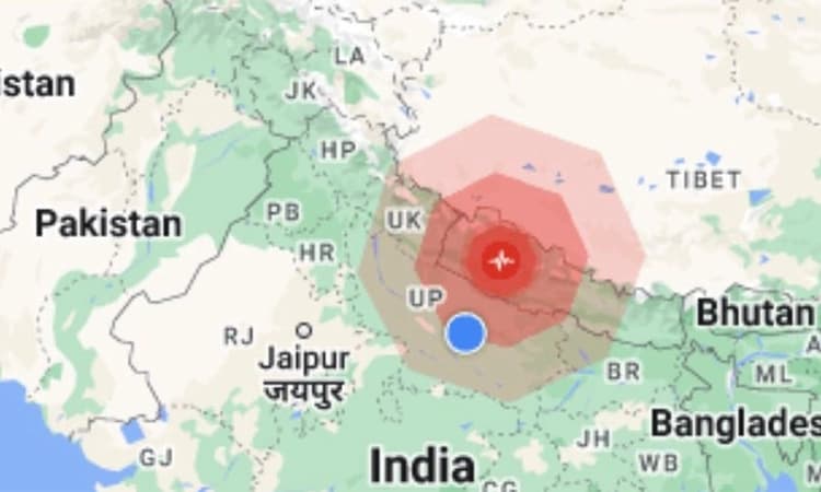 Nepal 5.6 ತೀವ್ರತೆಯ ಭೂಕಂಪ; ದೆಹಲಿ ಸೇರಿ ಉತ್ತರ ಭಾರತದಲ್ಲಿ ಕಂಪನದ ಅನುಭವ
