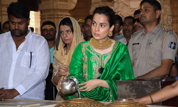 Dwarka; ಶ್ರೀ ಕೃಷ್ಣ ಅನುಗ್ರಹಿಸಿದರೆ ಲೋಕಸಭೆಗೆ ಸ್ಪರ್ಧಿಸುತ್ತೇನೆ: ನಟಿ ಕಂಗನಾ ರಣಾವತ್