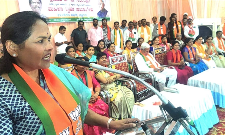 Shobha Karandlaje; 60 ವರ್ಷ ದೇಶವನ್ನಾಳಿದ ಕಾಂಗ್ರೆಸ್‌ಗೆ ಪ್ರಧಾನಿ ಅಭ್ಯರ್ಥಿ ಸಿಗ್ತಿಲ್ಲ
