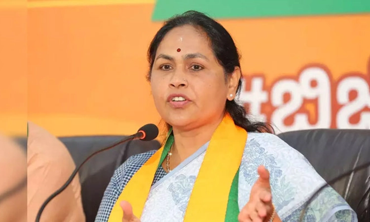 Davanagere; ದೇಶದ ಎಲ್ಲೆಡೆ ಮೋದಿ ಅಲೆ ಕಂಡು ಬರುತ್ತಿದೆ: ಶೋಭಾ ಕರಂದ್ಲಾಜೆ