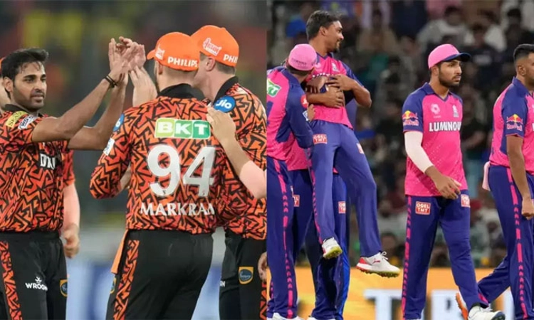 IPL ಸನ್‌ರೈಸರ್ ಹೈದರಾಬಾದ್‌ ಎದುರಾಳಿ ರಾಜಸ್ಥಾನ್‌ ಪ್ಲೇ ಆಫ್ ಗೆ ಒಂದೇ ಮೆಟ್ಟಿಲು