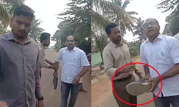 Hunsur : ರೈತನಿಗೆ ಶೂನಿಂದ ಥಳಿಸಲು ಮುಂದಾಗಿದ್ದ ತಂಬಾಕು ಮಂಡಳಿ ಅಧಿಕಾರಿ