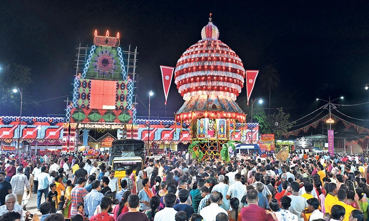 Temple ನವರಾತ್ರಿ ಮಹೋತ್ಸವ, ವಿಜಯದಶಮಿ ಸಂಪನ್ನ
