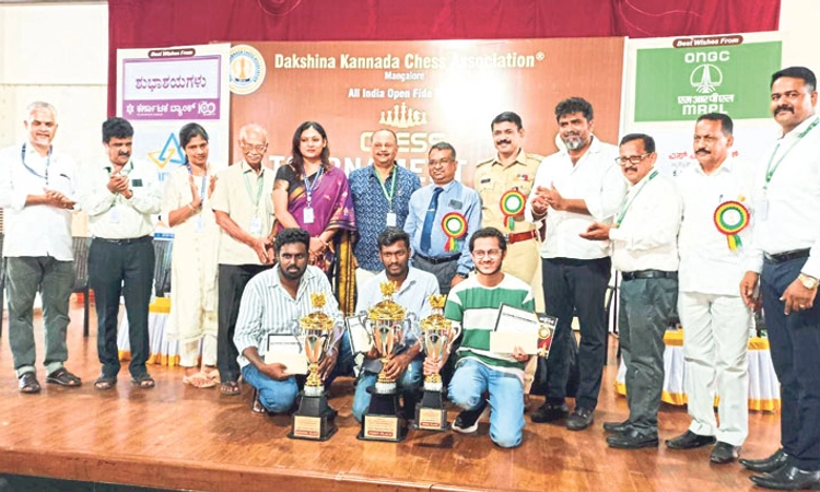 Mangaluru; ಅಖಿಲ ಭಾರತ ಚೆಸ್‌: ರಾಜ್ಯದ ಆಗಸ್ಟಿನ್‌ಗೆ ಪ್ರಶಸ್ತಿ