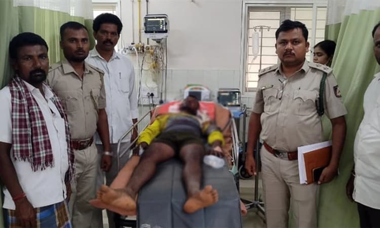 Harapanahalli ಯುವಕನ ಮೇಲೆ ಕರಡಿ ದಾಳಿ; ಗಂಭೀರ ಗಾಯ