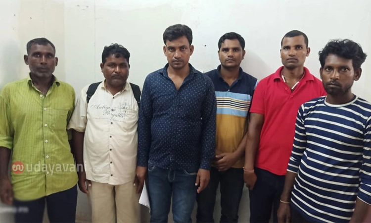 Illegal sand case: ತಲೆಮರೆಸಿಕೊಂಡಿದ್ದ ಆರು ಮಂದಿ ಆರೋಪಿಗಳ ಬಂಧನ