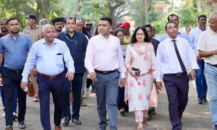 Panaji: 37ನೇ ರಾಷ್ಟ್ರೀಯ ಕ್ರೀಡಾ ಸ್ಪರ್ಧೆ; ಸ್ಥಳ, ಸಿದ್ಧತೆ ಪರಿಶೀಲಿಸಿದ ಮುಖ್ಯಮಂತ್ರಿ