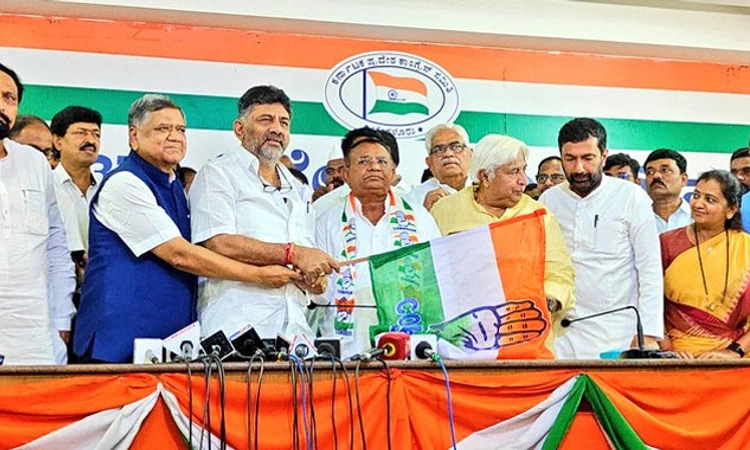BJP, JD(S) ನಿಂದ 40ಕ್ಕೂ ಹೆಚ್ಚು ಪ್ರಮುಖರು ಶೀಘ್ರ ಕಾಂಗ್ರೆಸ್ ಗೆ : ಡಿ.ಕೆ.ಶಿವಕುಮಾರ್