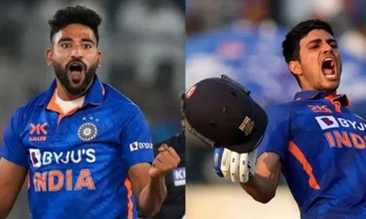 Player of Month Award ಸ್ಪರ್ಧೆಯಲ್ಲಿ ಭಾರತದ ಶುಭಮನ್ ಗಿಲ್ ಮತ್ತು ಮೊಹಮ್ಮದ್ ಸಿರಾಜ್