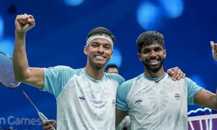 BWF ಶ್ರೇಯಾಂಕದಲ್ಲಿ ಅಗ್ರ ಸ್ಥಾನ ಪಡೆದ ಚಿರಾಗ್ ಶೆಟ್ಟಿ – ಸಾತ್ವಿಕ್ ಸಾಯಿರಾಜ್ ರಾಂಕಿರೆಡ್ಡಿ