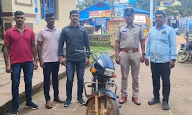 Sagara: ಕಳವು ಮಾಡಿದ್ದ ಬೈಕ್ ಸಮೇತ ಕಳ್ಳನ ಬಂಧನ