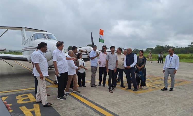 Belagavi;ಮೋಡ ಬಿತ್ತನೆಗೆ ಸಚಿವ ಸತೀಶ್ ಜಾರಕಿಹೊಳಿ ಚಾಲನೆ: ಪೂರಕ ವಾತಾವರಣ